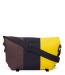 сумка-мессенджер 6003 желтый/черный/коричневый