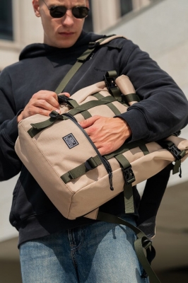 рюкзак CARGO 2.0 бежевый/олива